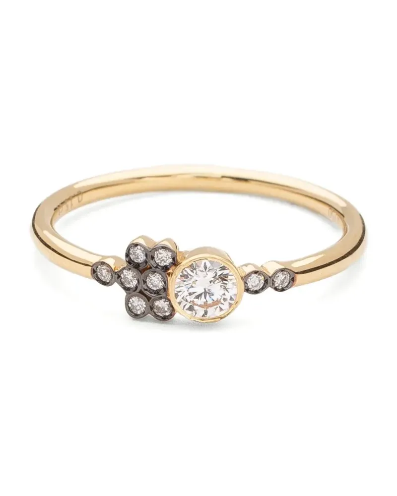 Yannis Sergakis 18kt La Pierre Gelbgoldring mit Diamanten Gold