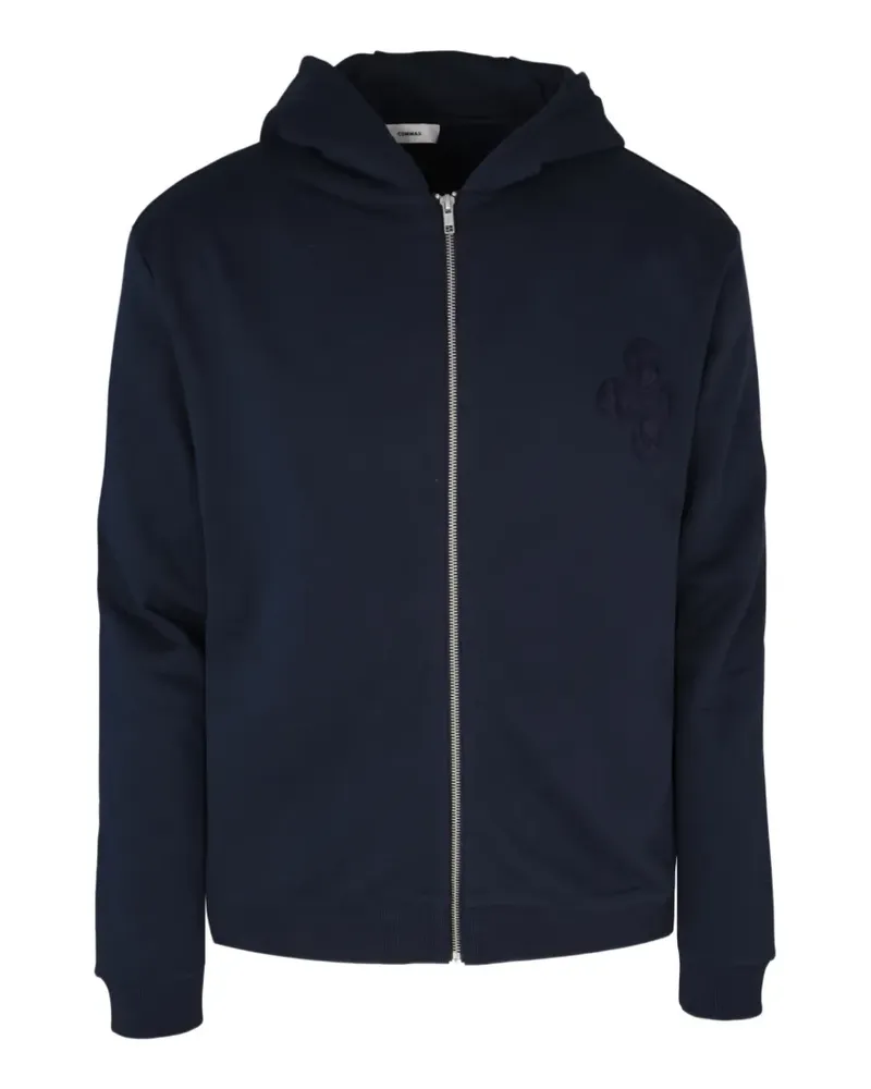 COMMAS Kapuzenjacke mit Stickerei - Blau Blau