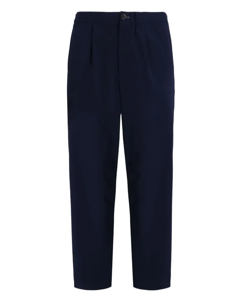 Paul Smith Straight-Leg-Hose mit Falten - Blau Blau