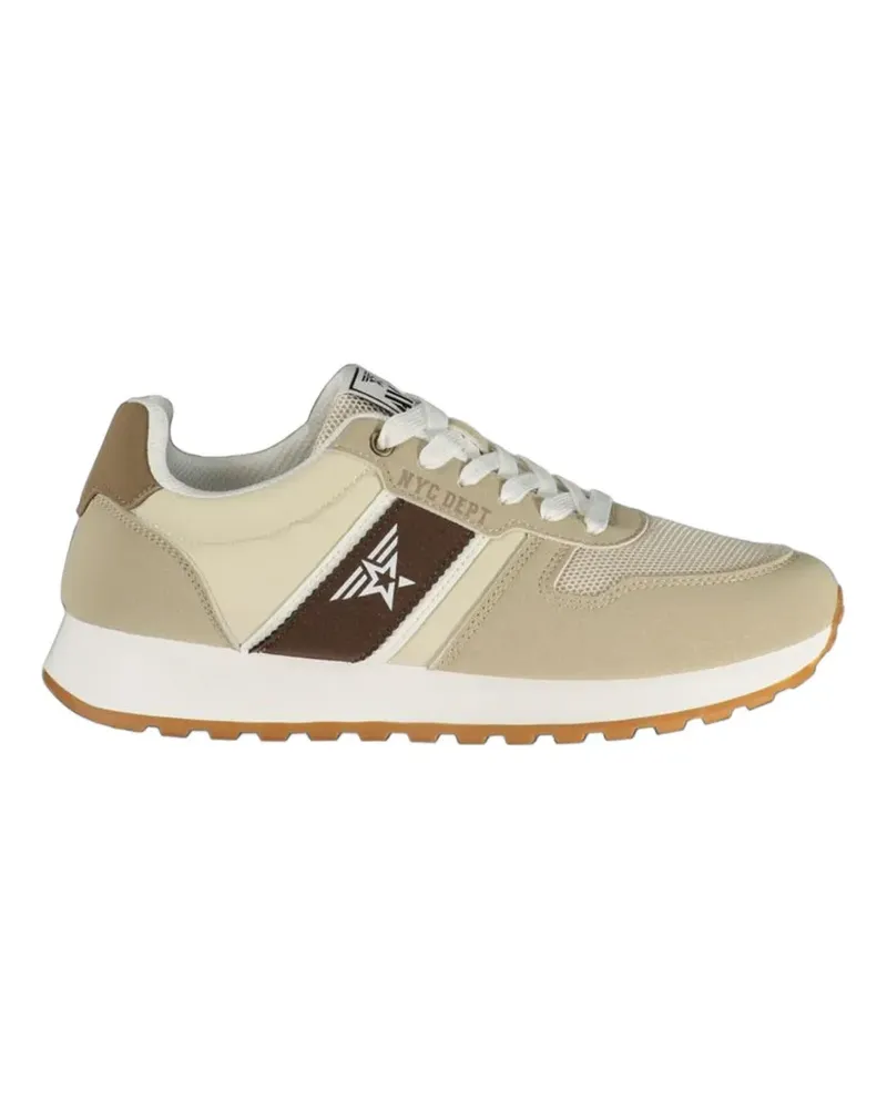 Avirex Sneakers mit Logo-Print - Nude Nude