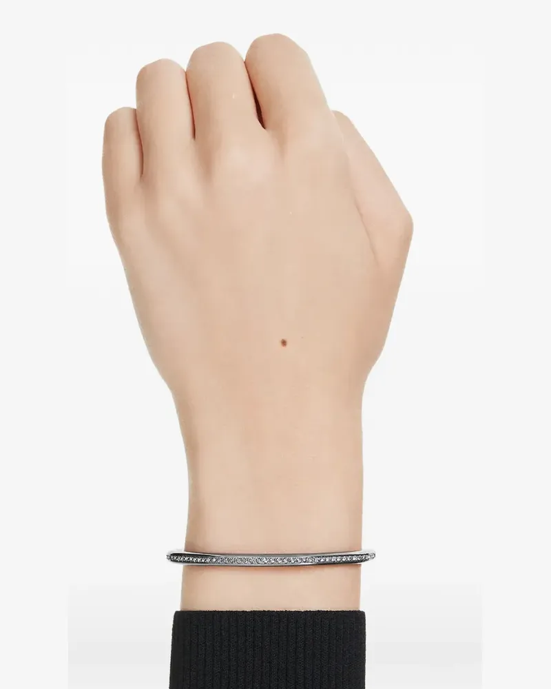 Swarovski Dextera embellished bangle bracelet - Grau Grau