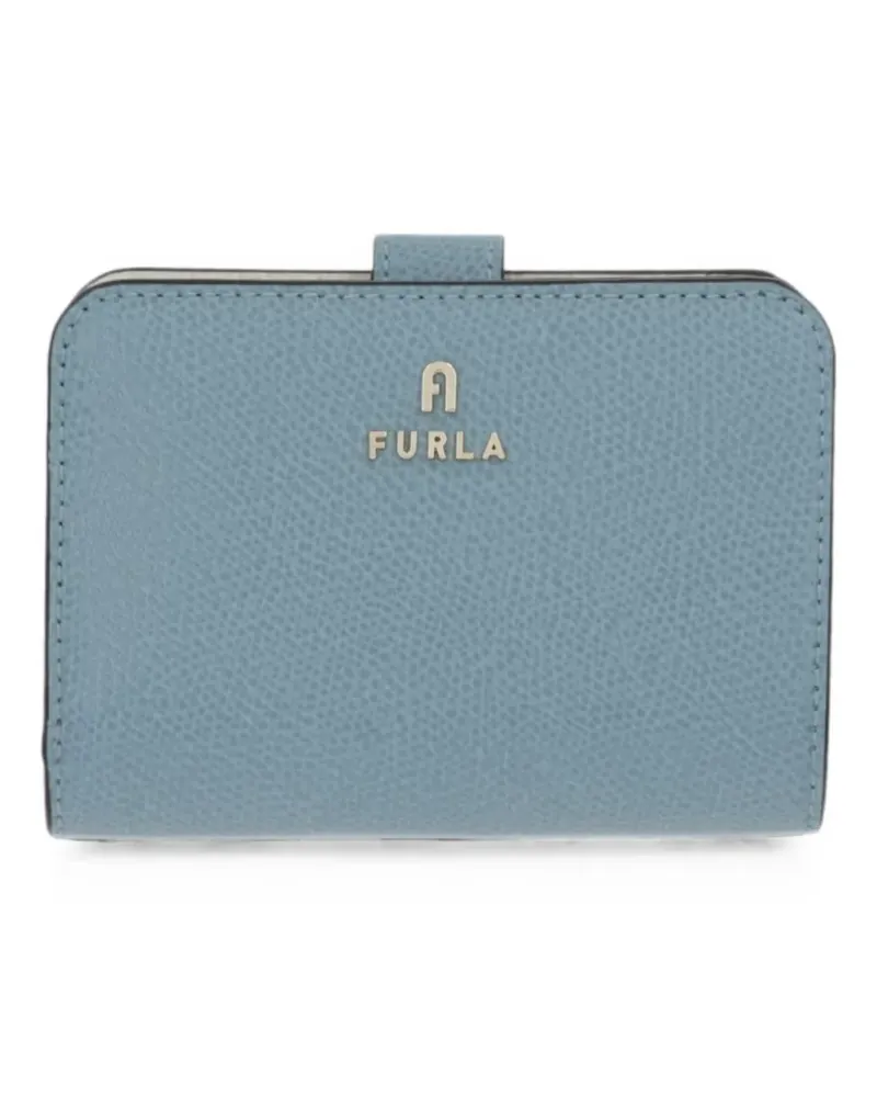Furla logo-plaque bifold wallet - Blau Blau