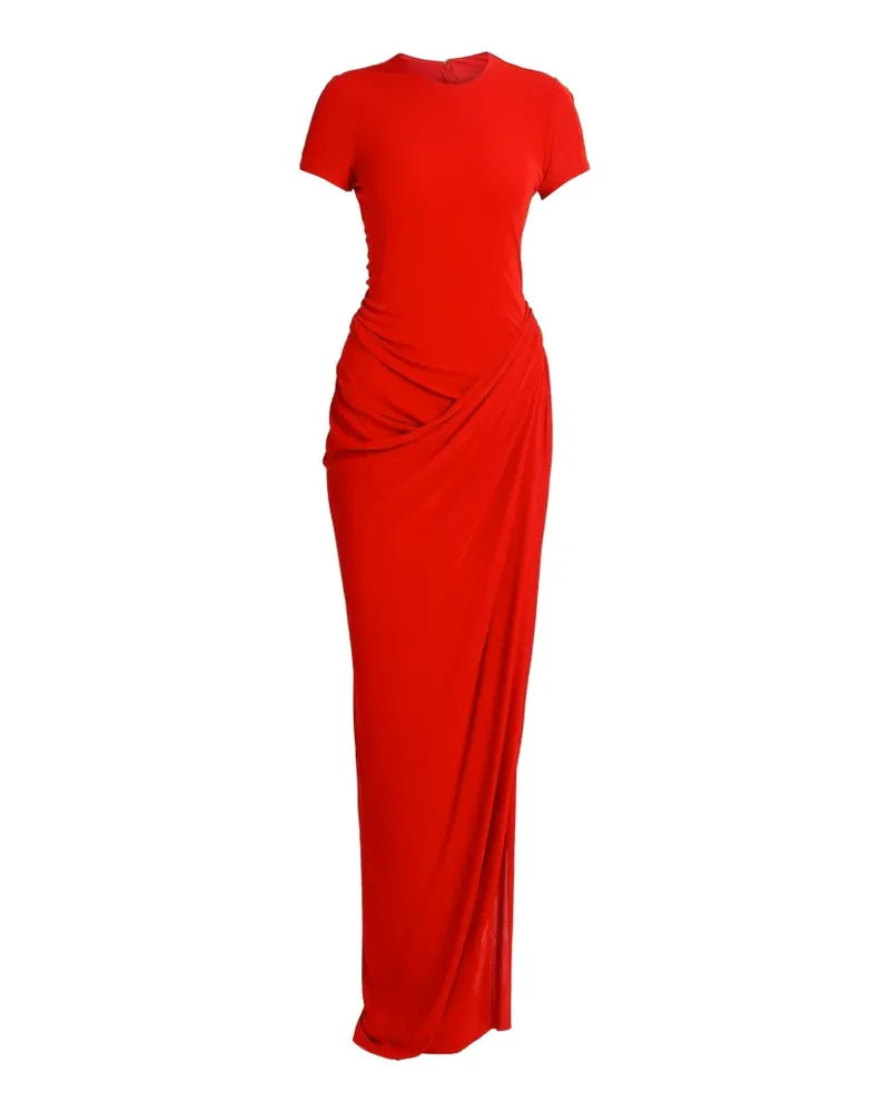 Erdem short-sleeve maxi evening dress - Rot Rot