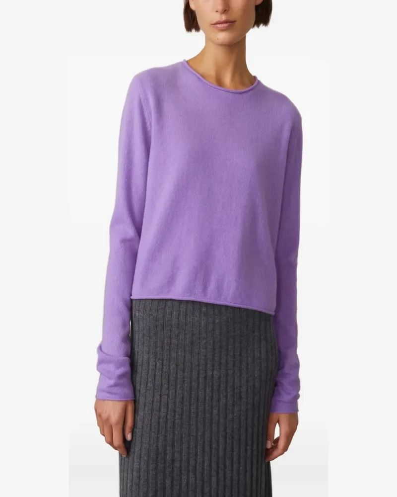 Lisa Yang Ida rolled-edge sweater - Violett Violett