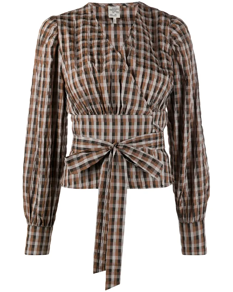 Baum und Pferdgarten Bluse mit Print - Braun Braun