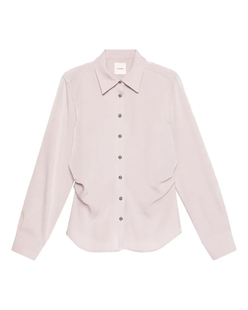 Calvin Klein Hemd mit geraffter Taille - Nude Nude