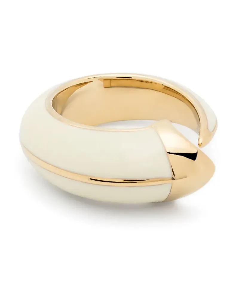 Shaun Leane Tusk Ring aus 18kt Gold-Vermeil Gold