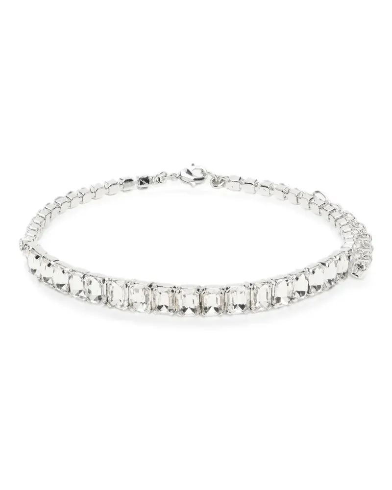 Magda Butrym crystal-embellished necklace - Silber Silber