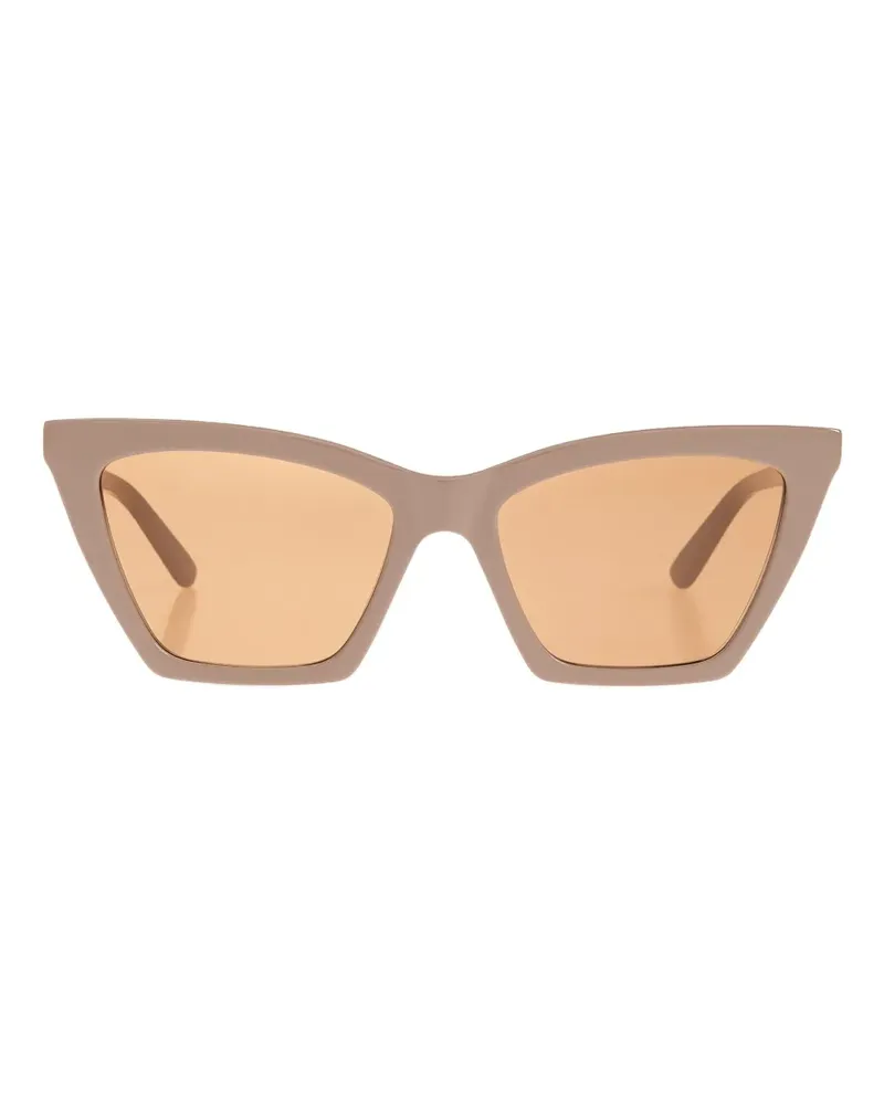 Alexander McQueen cat-frame sunglasses - Nude Nude