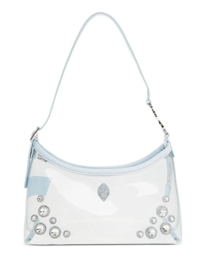 Kurt Geiger Kurt Schultertasche mit Kristallen - Weiß Weiß
