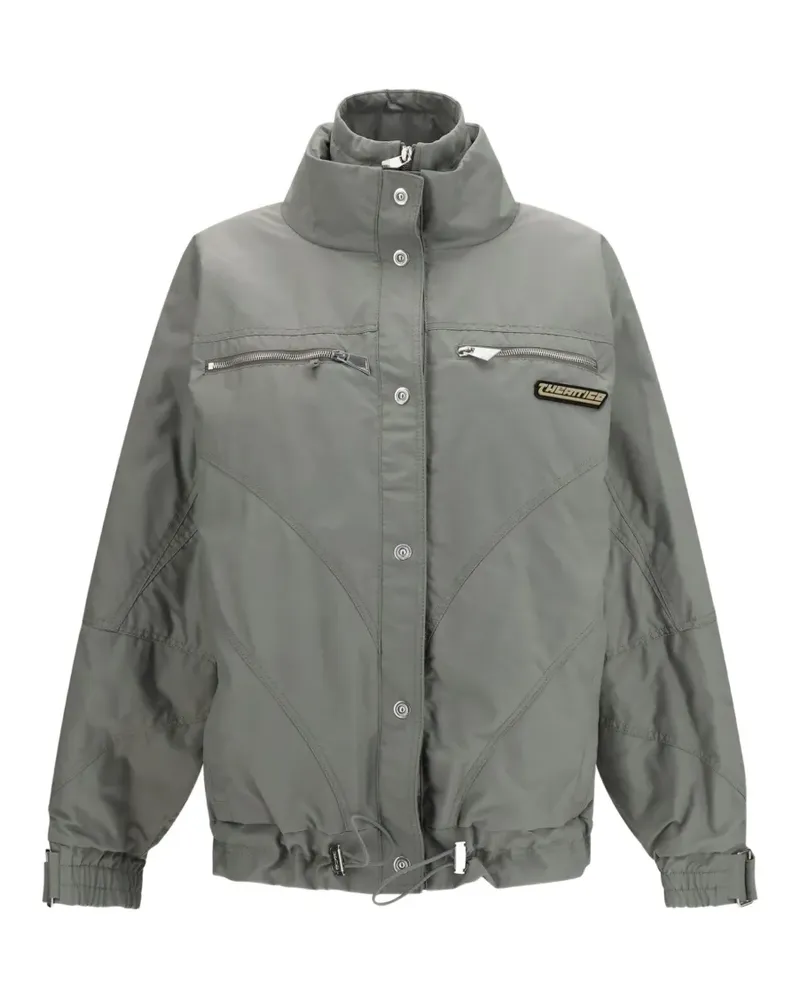 ATTICO Bomberjacke mit Stehkragen - Grün Grün