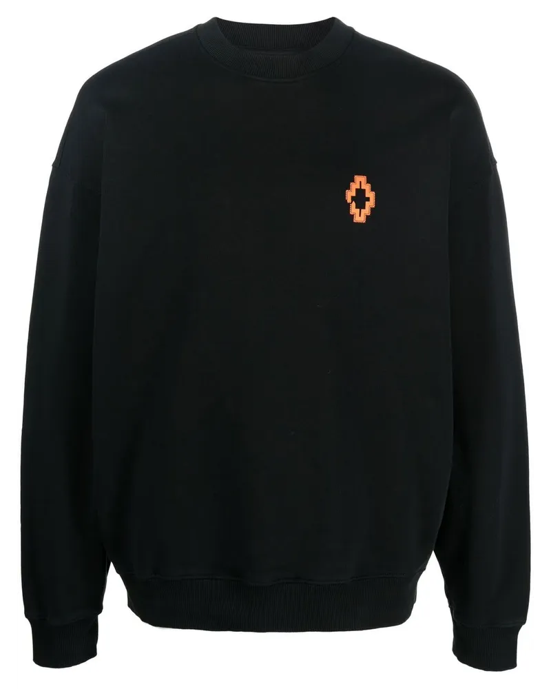 Marcelo Burlon | County of Milan Sweatshirt mit Fransen Schwarz