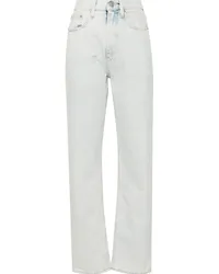 Calvin Klein Straight-Leg-Jeans mit hohem Bund Blau