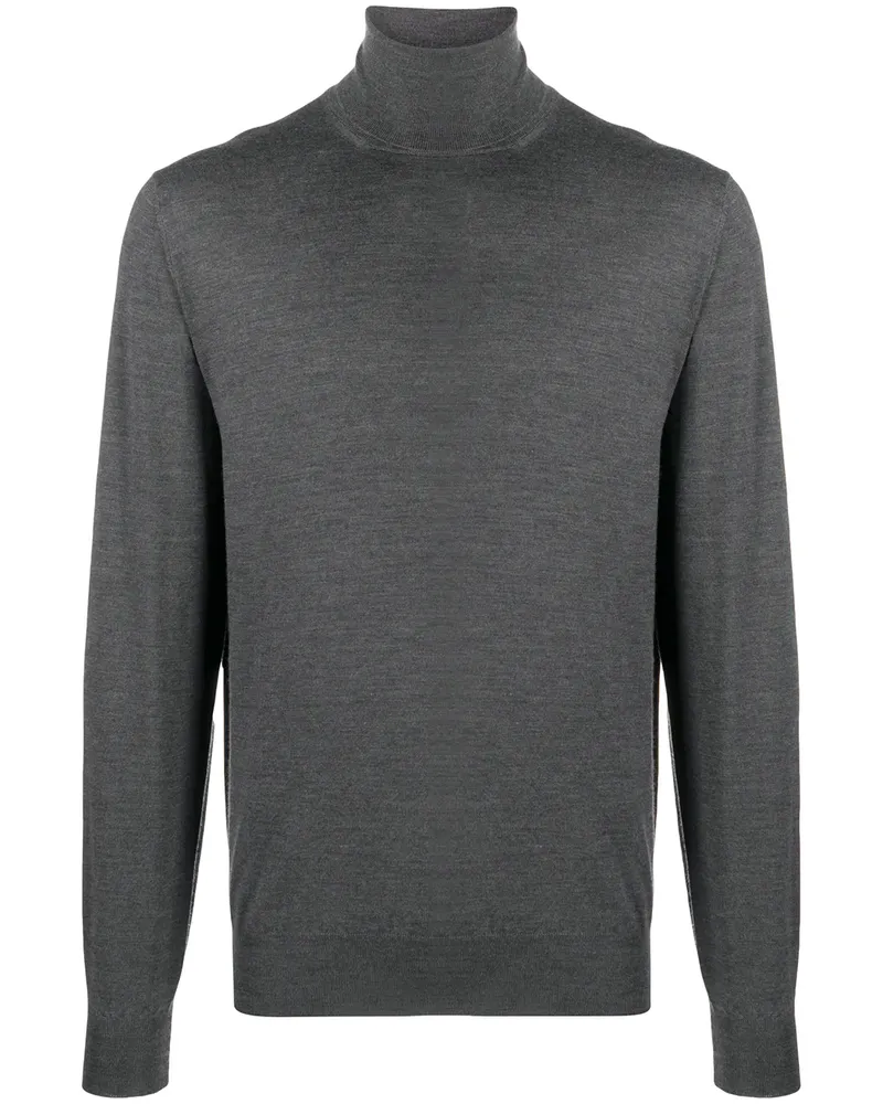 Dell'oglio Pullover mit Rollkragen - Grau Grau