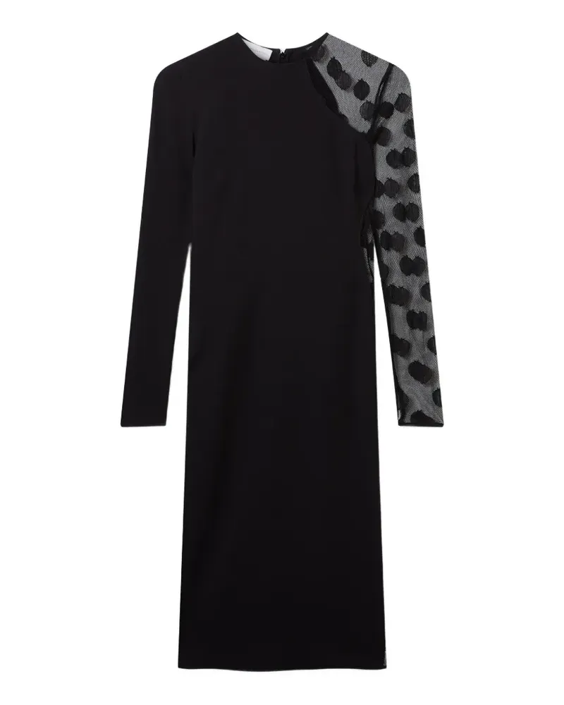 Stella McCartney Miracle Kleid mit Polka Dots - Schwarz Schwarz