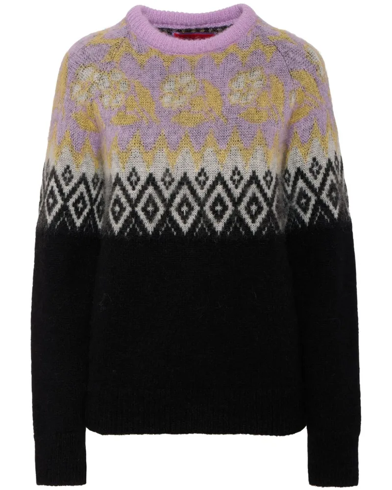 La DoubleJ Slope Pullover - Schwarz Schwarz