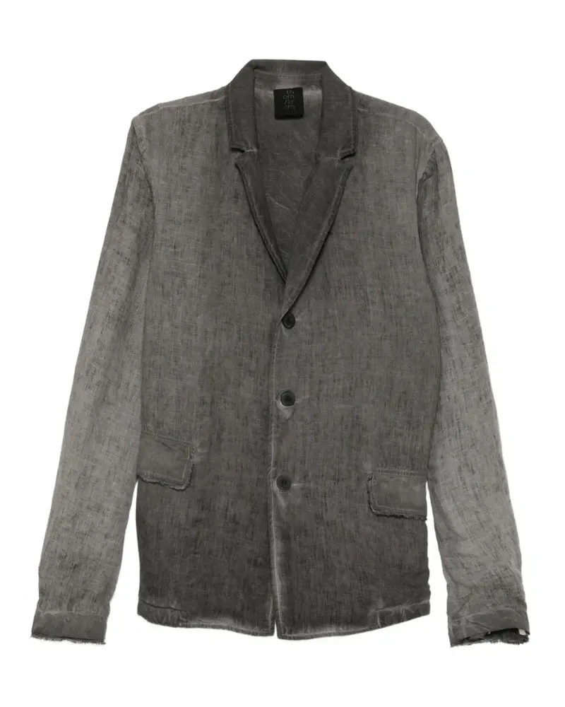 THOM KROM Geknöpfte Leinenjacke - Grau Grau