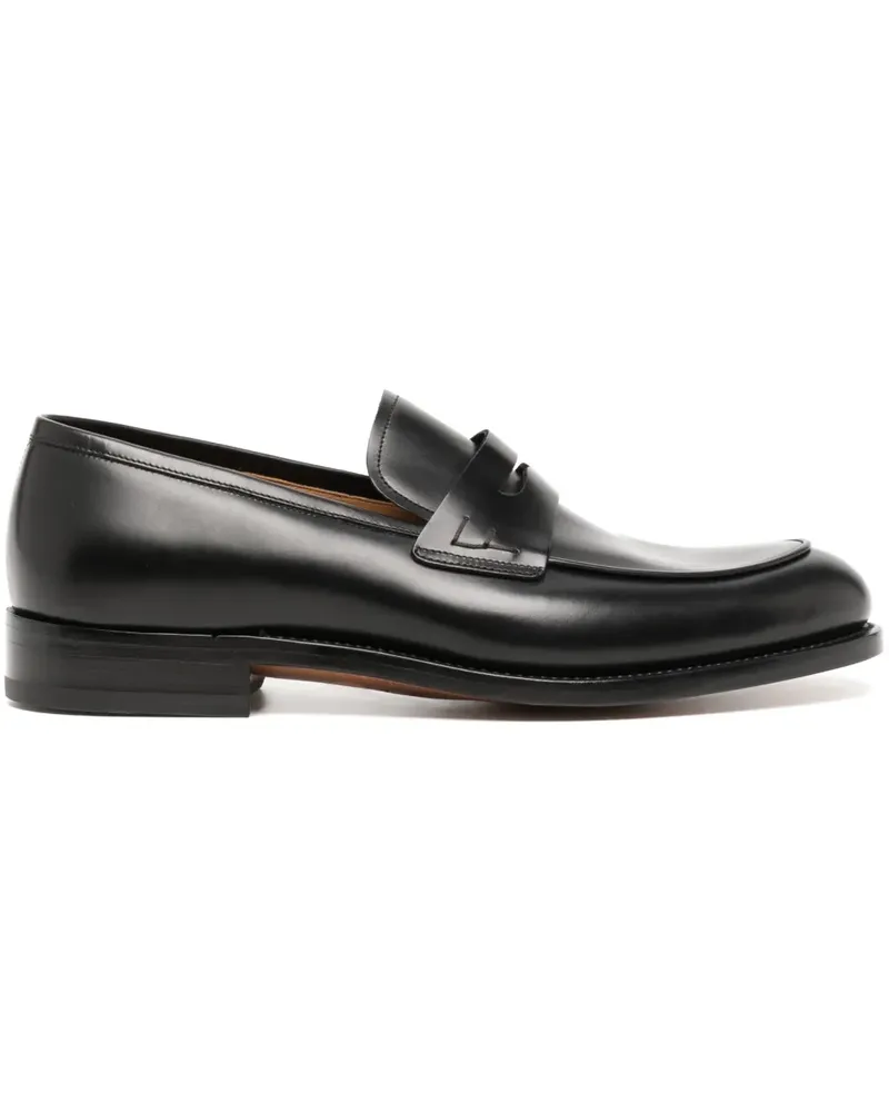 Ferragamo Loafer mit mandelförmiger Kappe - Schwarz Schwarz
