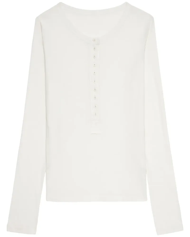 Zadig & Voltaire Blair Langarmshirt - Weiß Weiß