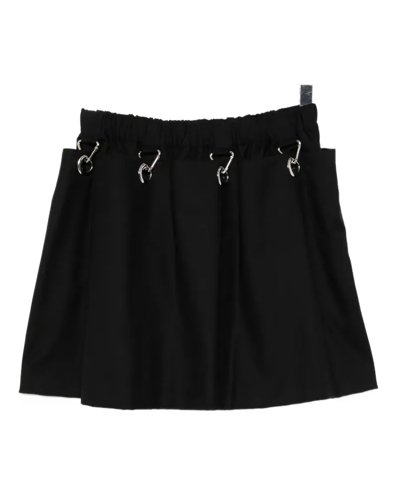 Noir Kei Ninomiya wool mini skirt - Schwarz Schwarz