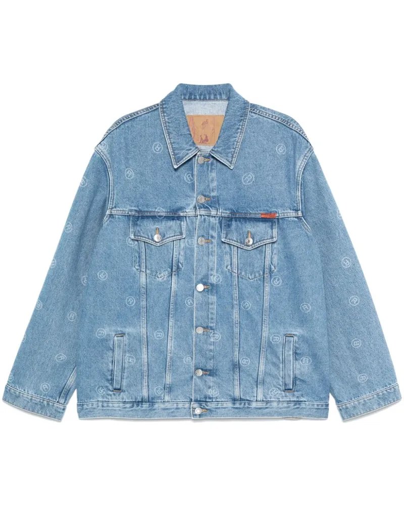 Martine Rose Jacke aus Denim - Blau Blau