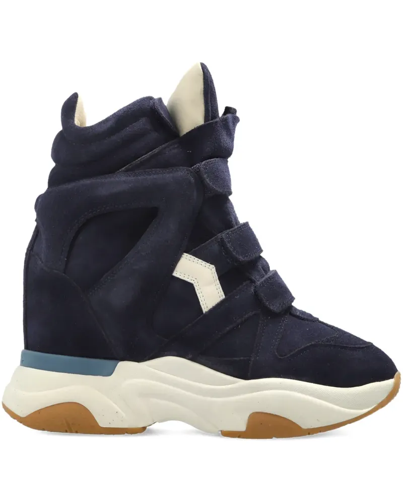 Isabel Marant Balskee touch-strap sneakers - Blau Blau