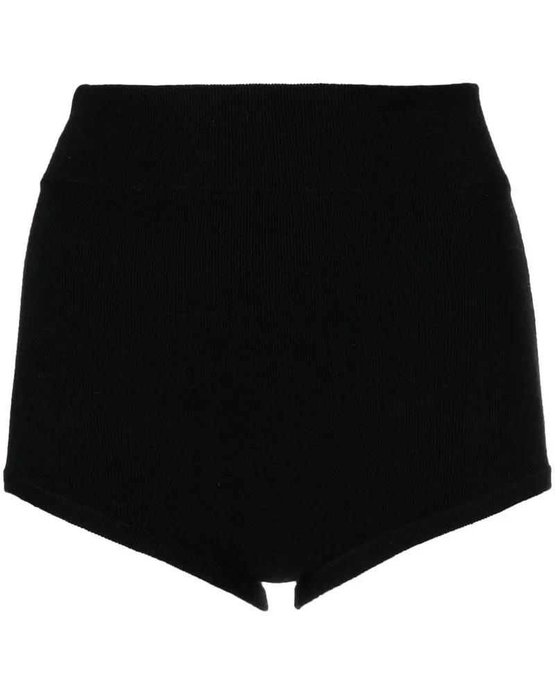 Cashmere In Love Gestrickte Felix Shorts Schwarz