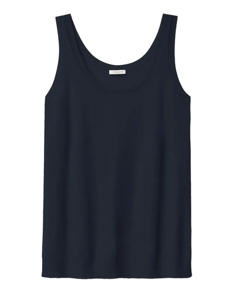 Lafayette148 Trägershirt mit U-Ausschnitt - Blau Blau