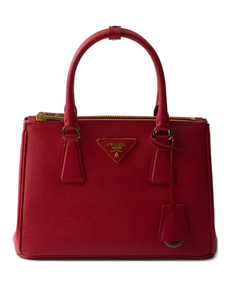 Prada small Galleria Saffiano-leather tote bag - Rot Rot