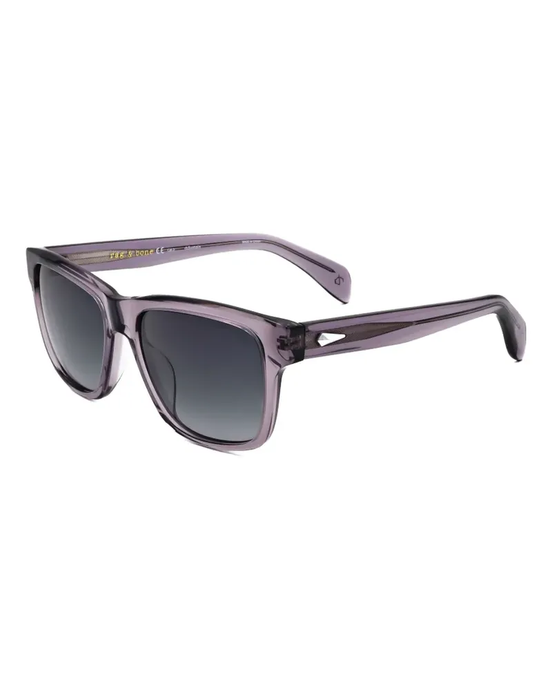 Rag & Bone Sonnenbrille mit eckigem Gestell - Violett Violett