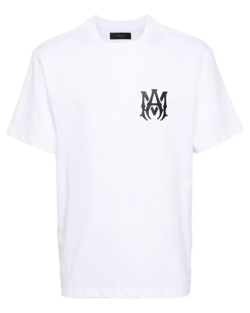 Amiri T-Shirt mit Logo - Weiß Weiß