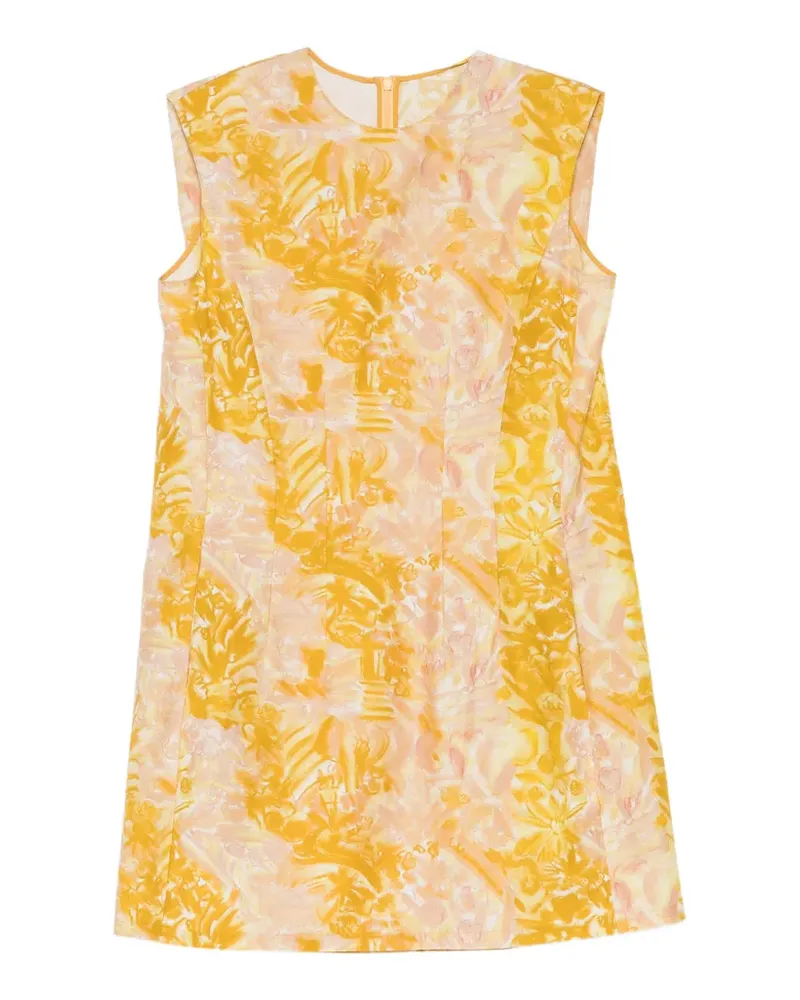JNBY Minikleid mit Blumenprint - Gelb Gelb