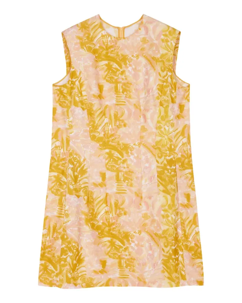 JNBY Minikleid mit Blumenprint - Gelb Gelb