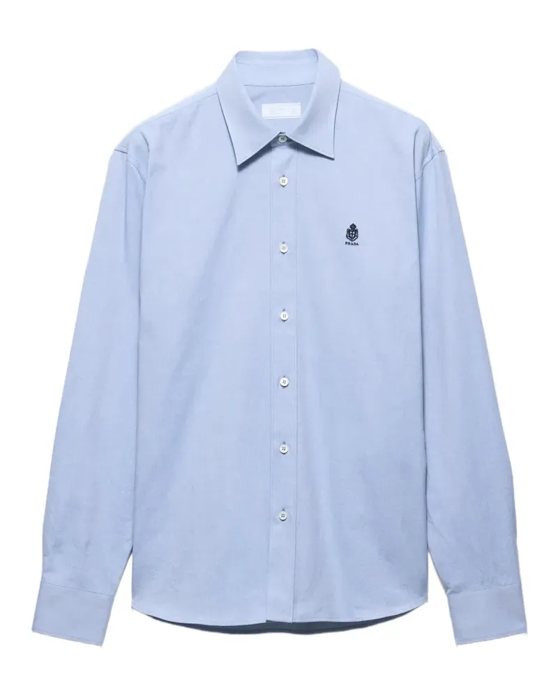 Prada Klassisches Hemd - Blau Blau