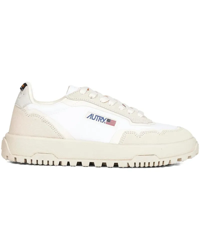AUTRY lace-up logo sneakers - Weiß Weiß