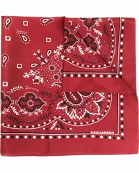 Dsquared2 Bandana mit Paisley-Print Rot