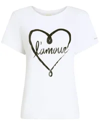 Cinq à Sept L'Amour T-Shirt Weiß