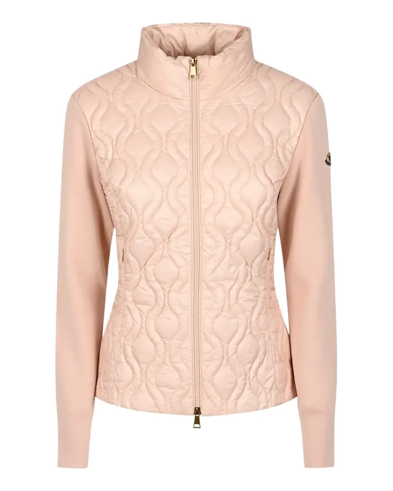 Moncler Wattierter Cardigan - Rosa Rosa