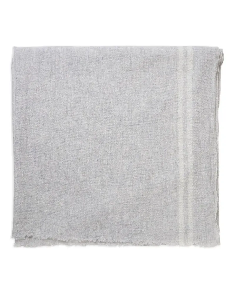 Comme des Garçons striped scarf - Grau Grau