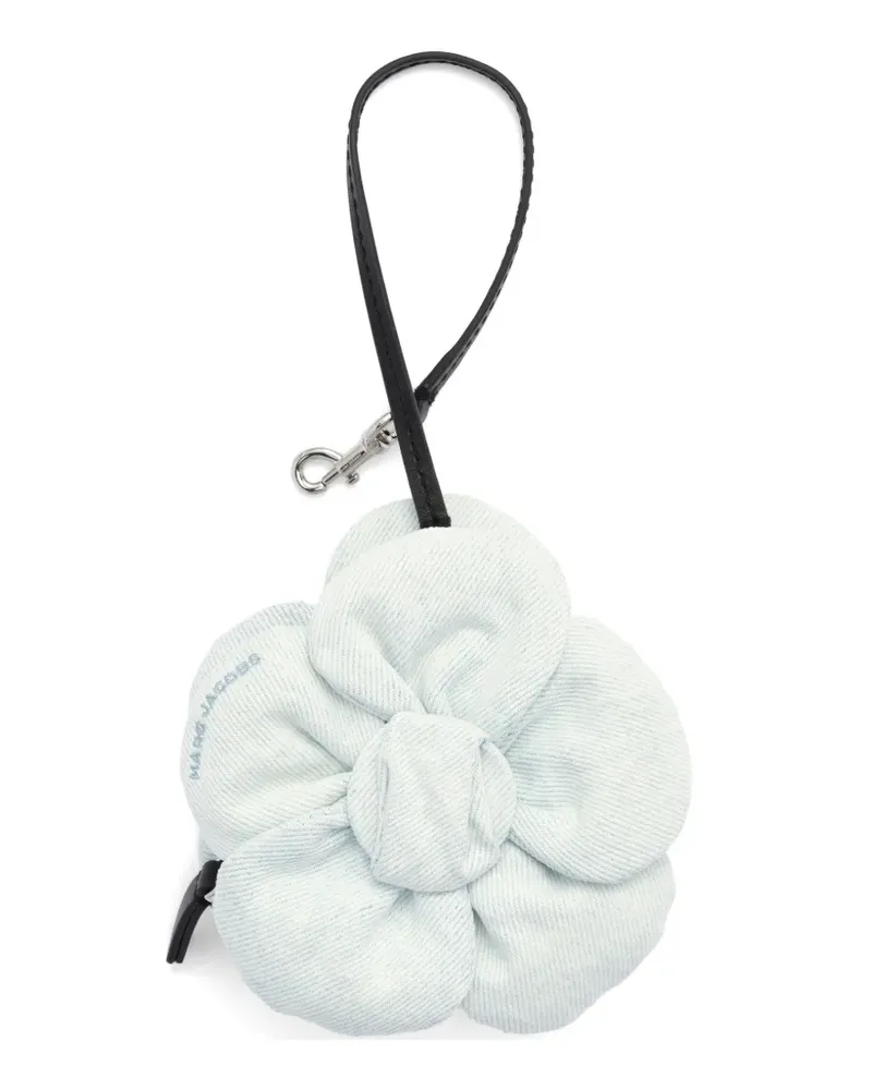 Marc Jacobs denim-pouch bag charm - Blau Blau