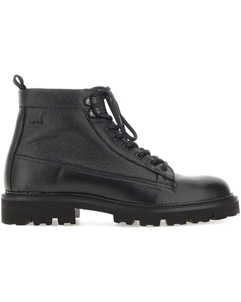 HUGO BOSS Julyo Halb leather boots - Schwarz Schwarz