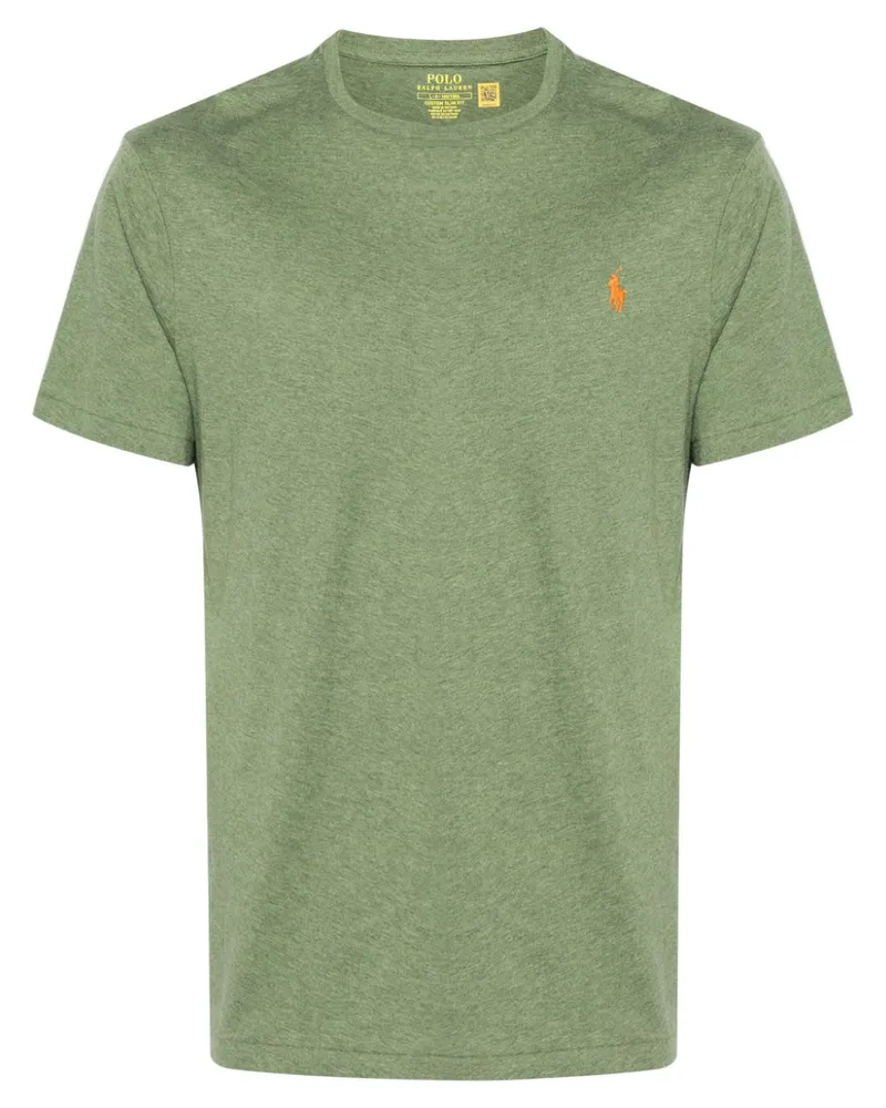 Ralph Lauren T-Shirt mit Polo Pony - Grün Grün