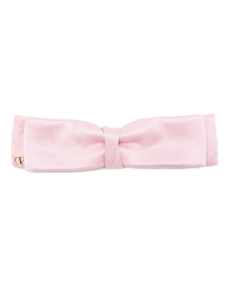 Valentino Garavani Haarspange mit Schleifenform - Rosa Rosa