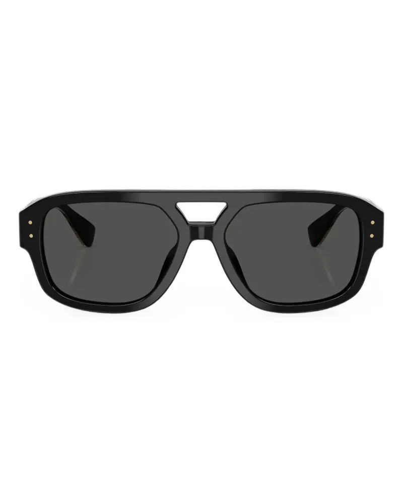 Dolce & Gabbana Getönte Pilotenbrille - Schwarz Schwarz