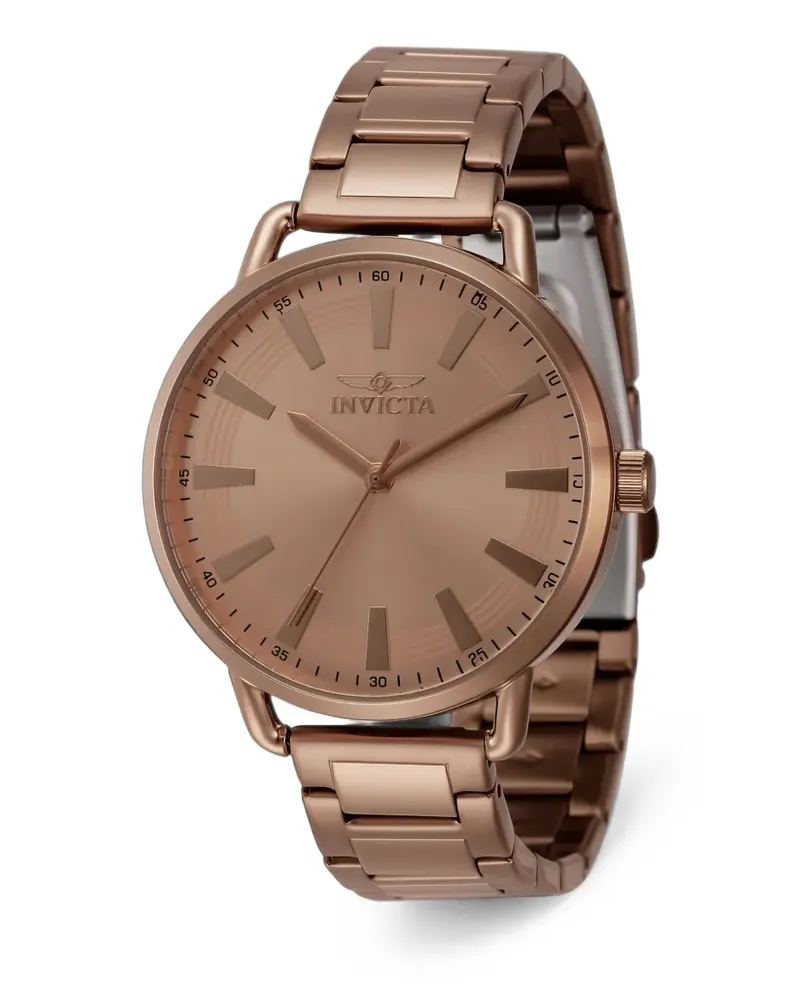 Invicta Wildflower Armbanduhr 38mm - Braun Braun