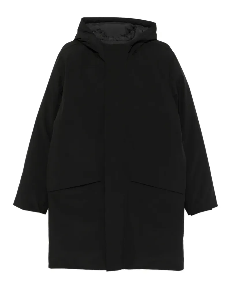 Sandro Kapuzenparka mit Stehkragen - Schwarz Schwarz