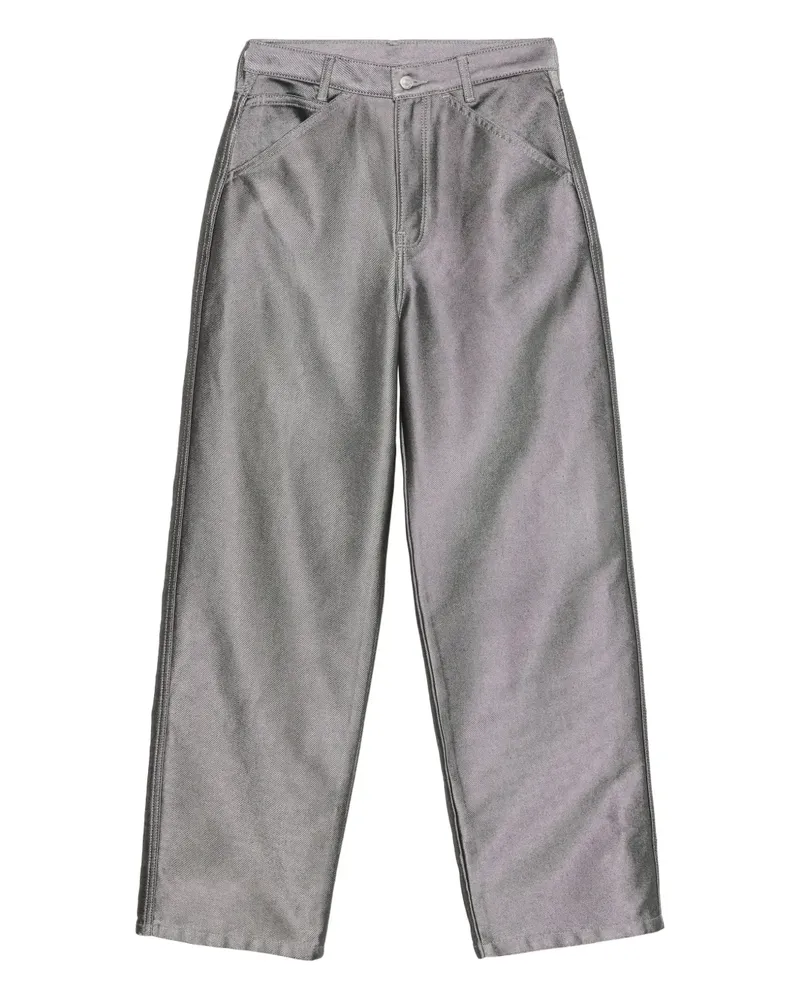 Calvin Klein Geknöpfte Hose - Grau Grau
