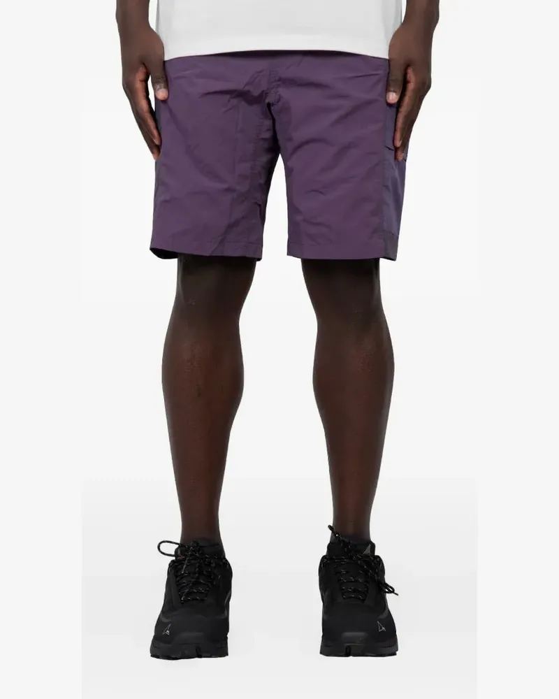 GRAMICCI Cargo-Shorts mit Patchwork-Look - Violett Violett