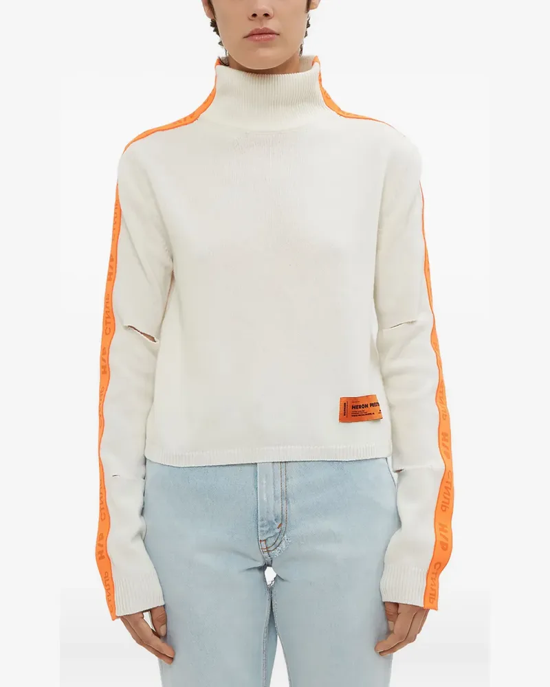 Heron Preston Klassischer Rollkragenpullover - Weiß Weiß