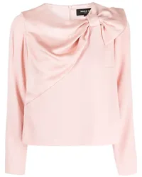 Paule Ka Bluse mit Schleifendetail Rosa